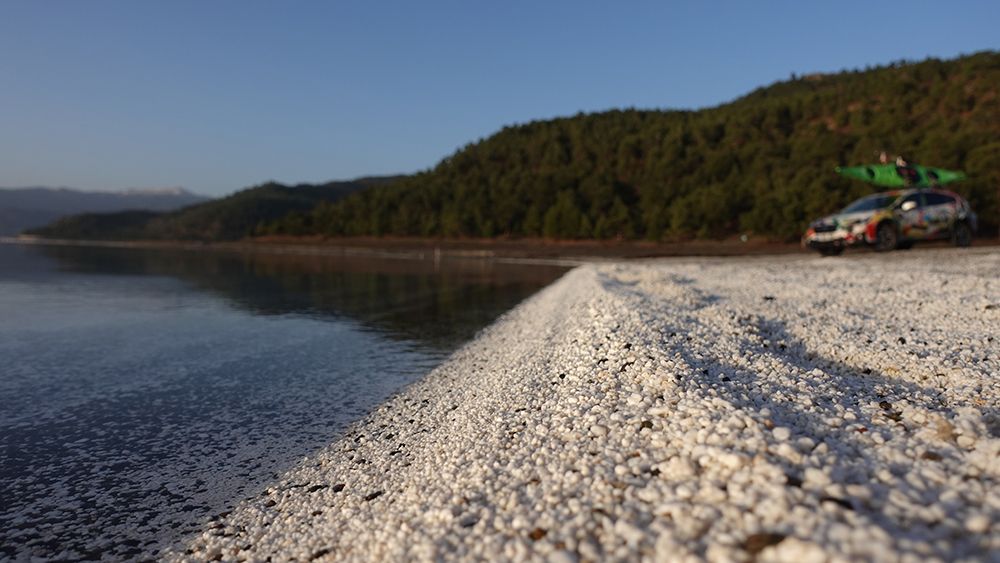 Kışları bir başka güzel Salda Gölü
